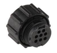 205838-1 TE Connectivity Circular Connector, 8 Contacts, Cable, Standard Connector, Plug, Female, IP67, CPC Series