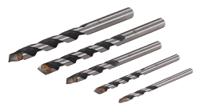 d-30477 Makita 5-Piece Twist Drill Bit Set for Multi-Material, 12mm Max, 5mm Min, Tungsten Carbide Tipped Bits