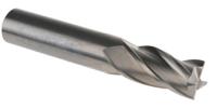 s904160 Dormer End Mill, 16mm Cutter, Solid Carbide, 16 mm Shank, 32mm Cut Length