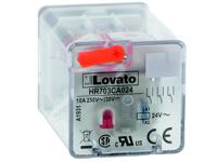 hr702ca230 Lovato DIN Rail Non-Latching Relay, 230V ac Coil, 10A Switching Current, DPDT