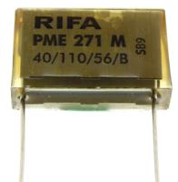 pme271md6100mr30 KEMET PME271 Paper Capacitor, 275V ac, ±20%, 100nF, Through Hole