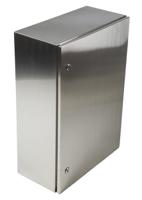 842-8364 RS PRO 304 Stainless Steel Wall Box, IP66, 700 mm x 500 mm x 250mm