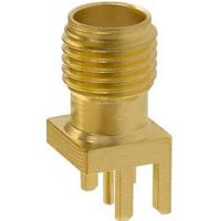bu-1420711821 Mueller Electric, Jack Edge Mount SMA Connector, 50Ω, Solder Termination, Straight Body