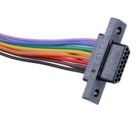 mwdl15p-6e5-18b Glenair MWDL 15 Way D-sub Connector Plug