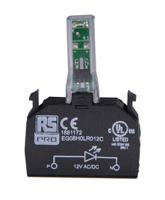 188-1189 RS PRO Light Block, 110V ac, Yellow Light