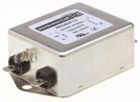 res60f12 Roxburgh EMC, RES60 12A 250 V ac DC → 400Hz, Chassis Mount RFI Filter, Fast-On, Single Phase