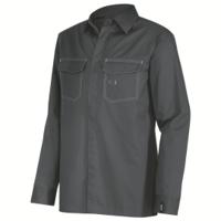 8881212 uvex suXXeed GreenCycle Grey Cotton, Elastane, Polyester Work Shirt, UK XL, EU XL
