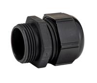 53111330 Lapp SKINTOP Series Black Polyamide Cable Gland, M25 Thread, 30mm min., 33.6mm max., IP69