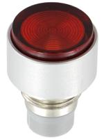 877000kr100000 Panel Mount Indicator Lens Rectangle Style, Red