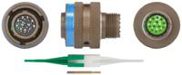 8lt511b35sn Souriau Sunbank by Eaton, 8LT, Copper Alloy 13 Way Cable Mount MIL Spec Circular Connector Plug, Socket Contacts,Shell