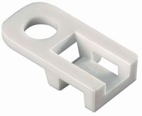 151-31103-ctam1-pa66-wh HellermannTyton Natural Cable Tie Mount 10.2 mm x 20.4mm, 4.6mm Max. Cable Tie Width