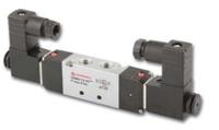907-6378 RS PRO Pneumatic Solenoid Valve - Solenoid/Solenoid G 1/8 V50 Series 24V dc