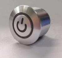 175-9603 RS PRO Illuminated Push Button Switch, Momentary, Panel Mount, 16mm Cutout, SPST, RGB LED, 36V dc, IP67