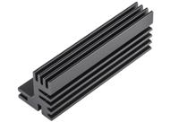 sk125-84sa Fischer Elektronik Heatsink, 8.1K/W, 84 x 30 x 28mm
