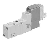 syj3123-5lou-m3-q SMC 5/2 Pneumatic Solenoid Valve - Solenoid Metric M3 SYJ3000 Series 24V dc