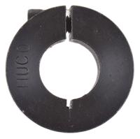 046101016 Huco Shaft Collar, One Piece, Clamp Screw, Bore 16mm, OD 34mm, W 13mm, Steel