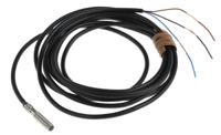 e2e-s05s12-wc-c1-2m Omron Inductive Threaded Barrel Proximity Sensor, M5, 1.2 mm Detection, NPN NO, 10 → 30 V dc