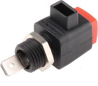 esd798-red Schutzinger 6.3mm Red Terminal Post, 300V, 16A
