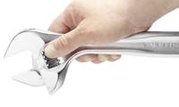 10115gr Facom Adjustable Spanner, 376 mm Overall, 50mm Jaw Capacity, Bi-Material Handle