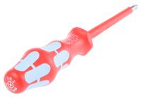 022734 Wera Phillips Insulated Screwdriver, PH2 Tip, 100 mm Blade, VDE/1000V, 161 mm Overall