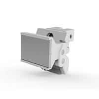 20817-858 nVent SCHROFF 20817 Series Handle for Use with Front Panels, 10 Piece(s), 25.5 x 19.8 x 23.4mm