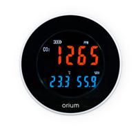 11334 Orium Quaelis 16 CO2 Sensor for CO2, Humidity, Temperature, +70°C Max, 99.9%RH Max, Rechargeable Battery Via USB Cable
