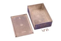 1590j Hammond 1590 Series Natural Die Cast Aluminium Enclosure, IP54, Natural Lid, 145 x 95 x 49.1mm