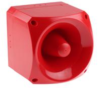 pns-0013 Klaxon Nexus 110 Series Surface Mount Electronic Sounder, 10 → 60 V dc, 110dB at 1 m, IP66, DC, 64-Tone