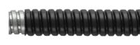 fsu16b-10m Flexicon Flexible Conduit, 16mm Nominal Diameter, Galvanised Steel, Black
