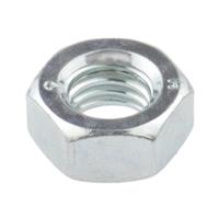512-1067 Bright Zinc Plated Steel Coach Bolt, M8 x 50mm