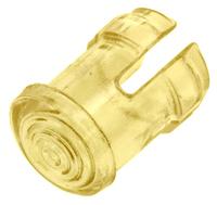 smb-200-ytp Visual LED Lens Cap for use with Through-Hole LEDs