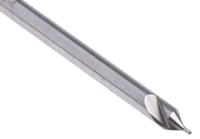a24210x40 Dormer A2421 Series HSS-E Centre Drill Bit, 1mm Diameter, 100 mm Overall