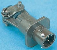 85101ec106p50 Souriau Sunbank by Eaton, 851, Copper Alloy 6 Way Cable Mount MIL Spec Circular Connector Receptacle, Pin