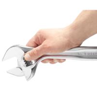 10118pb Facom Adjustable Spanner, 450 mm Overall, 63mm Jaw Capacity, Metal Handle