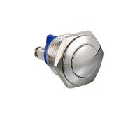 mp00422 Bulgin Push Button Switch, Momentary, Panel Mount, 16.2mm Cutout, SPST, 36V dc, IP65