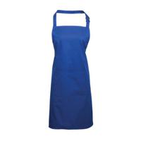 137-0455 RS PRO Royal Blue Reusable Cotton, Polyester Apron, 860mm