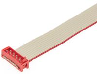 1483353-3 TE Connectivity MICRO-MATCH Series Flat Ribbon Cable Assembly, 10-Way, 250mm Length, Micro-MaTch IDC to Micro-MaTch IDC