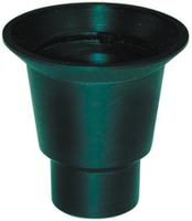 97581201 Werma IP54 Rated Black Tube Adapter for use with 801 Beacons