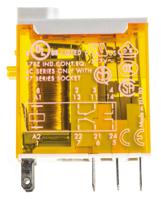 465280240040 Finder Plug In Power Relay, 24V ac Coil, 8A Switching Current, DPDT