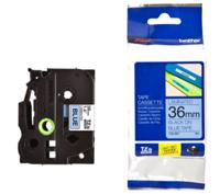 tze561 Brother Black on Blue Label Printer Tape, 8 m Length, 36 mm Width