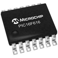 pic16f616-ist Microchip PIC16F616-I/ST, 8 bit PIC, PIC16F616 Microcontroller, 20 MHz, 3.5kB FLASH, 14-Pin TSSOP