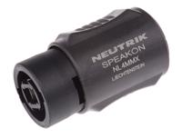 nl4mmx Neutrik NL4MMX Loudspeaker Connector, Plug to Plug, 4 Way, 30A