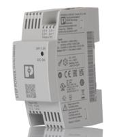 1088494 Phoenix Contact STEP POWER Switched Mode DIN Rail Power Supply, 100 → 240 V, 110 → 250 V ac Input, 24V dc