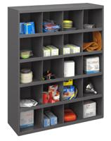 447-5919 RS PRO Steel Storage Bin, 305mm x 857mm x 1067mm, Grey