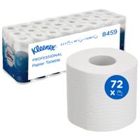 8459 WYPALL WypAll X80 Rolled White Cleaning Roll, 125 x 93mm, 3-Ply, 14040 Sheets