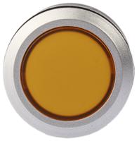 175-8223 RS PRO Illuminated Push Button Switch, Momentary, Panel Mount, 22.2mm Cutout, DPDT, Yellow LED, 250V ac, IP65