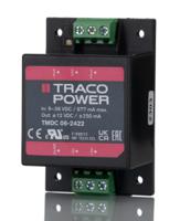 tmdc-06-2422 TRACOPOWER TMDC 06 DC-DC Converter, ±12V dc/ ±250mA Output, 9 → 36 V dc Input, 6W, Chassis Mount, +80°C Max Temp