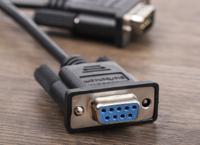 mxt1001mbk StarTech.com Male 9 Pin D-sub to Female 9 Pin D-sub Serial Cable, 1m PVC