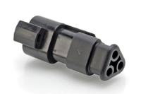 at04-3p-sr01blk Amphenol Industrial, AT Automotive Connector Socket Black Cable Mount 3 Way, Crimp Termination AT04-3P-SR01BLK