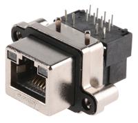 mrj538501 Amphenol Communications Solutions MRJ Series Female RJ45 Connector, Through Hole Right Angle 1 Port 8 -Way